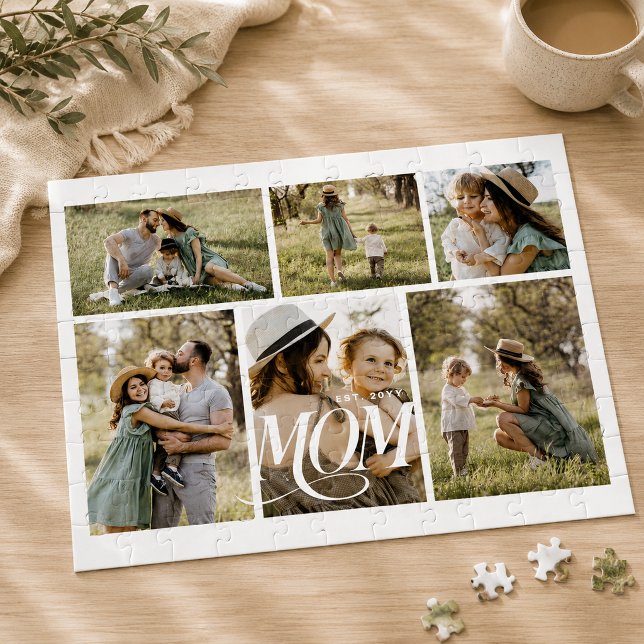 Mama-Foto-Collage Puzzle (Von Creator hochgeladen)