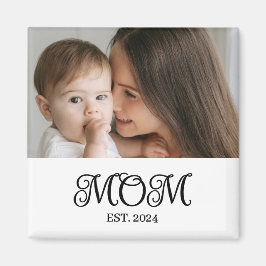 Mama: Foto-Geschenk Magnet