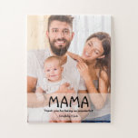 Mama Foto Muttertag Personalisiert Puzzle<br><div class="desc">Das Mama Foto Mother's Day Personalisiert Puzzle - ein herzerwärmendes und einzigartiges Geschenk, um die besonderen Mütter in Ihrem Leben zu feiern. Dieses Rätsel enthält ein individualisierbares Foto von "Mama" und fügt diesem hochgeschätzten Sake eine persönliche Touch hinzu. Passen Sie das Rätsel mit einem Foto an, das einen sentimentalen Wert...</div>