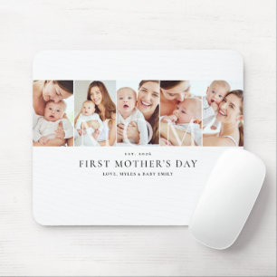 Mama Fotocollage Erstes Muttertags-Andenken Gesche Mousepad