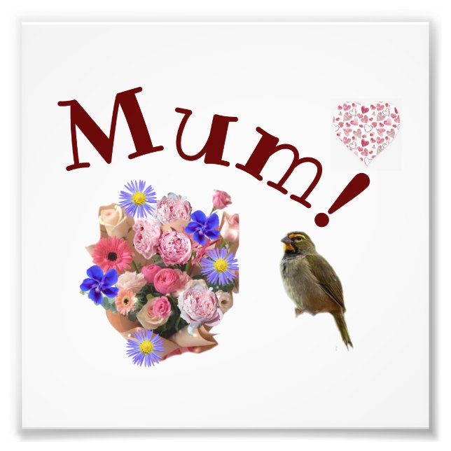 Mama Fotodruck (Vorne)