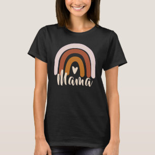 Mama - Frauen Regenbogen-Mama T-Shirt