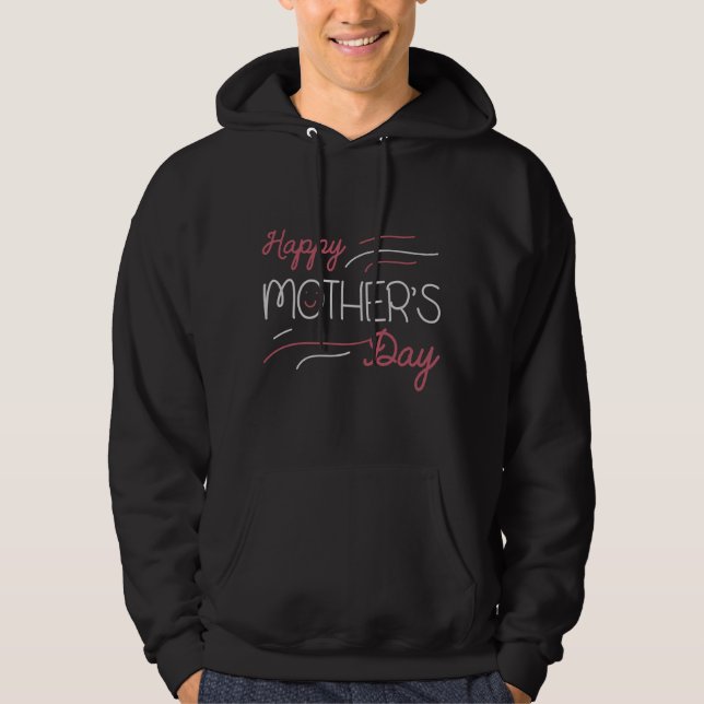 Mama - Fröhlicher Muttertag Hoodie (Vorderseite)