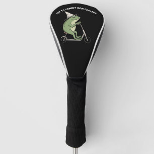 Mama Frosch macht sich auf, um Mama-Albernheiten R Golf Headcover