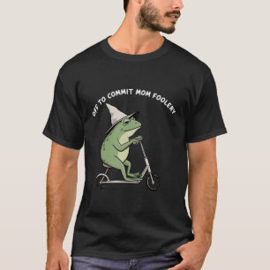 Mama Frosch macht sich auf, um Mama-Albernheiten R T-Shirt