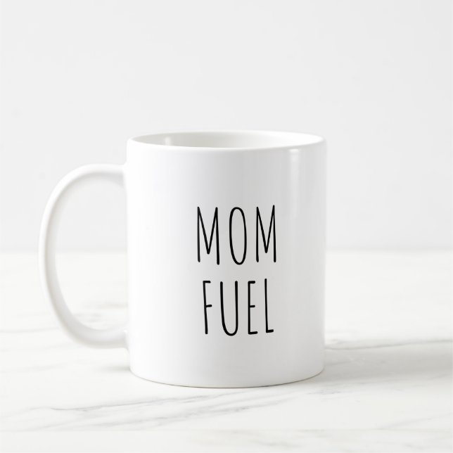 Mama Fuel Funny Coffee Tasse (Links)