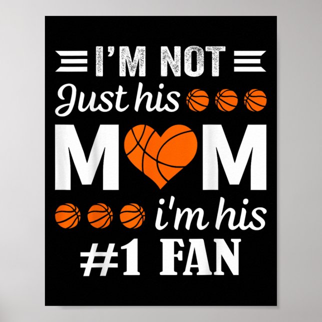 Mama für Basketball-Lüfter Poster (Vorne)