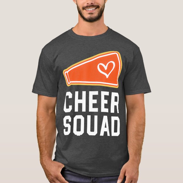 Mama für Cheerleader T-Shirt (Vorderseite)