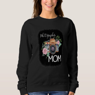 Mama für Fotografen Sweatshirt