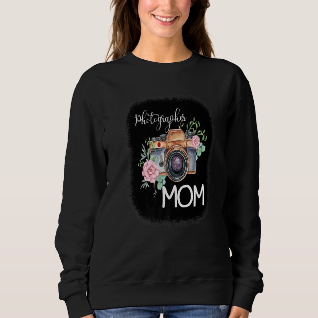Mama für Fotografen Sweatshirt (Vorderseite)