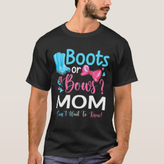 Mama für geschlechtsspezifische Stiefel oder Bogen T-Shirt
