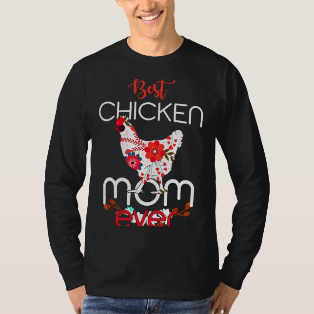 Mama für Hühner T-Shirt (Vorderseite)