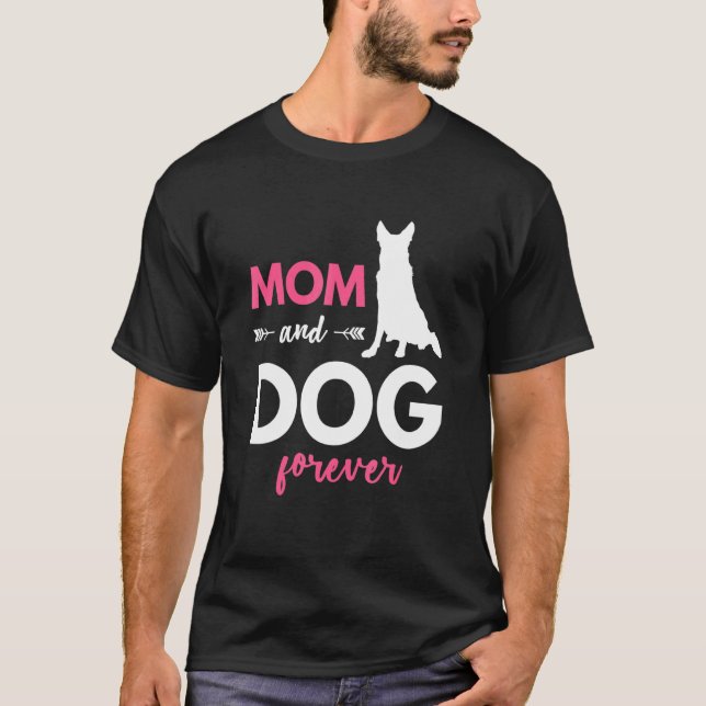 Mama für Hunde T-Shirt (Vorderseite)