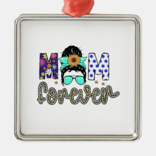 Mama für immer ornament aus metall