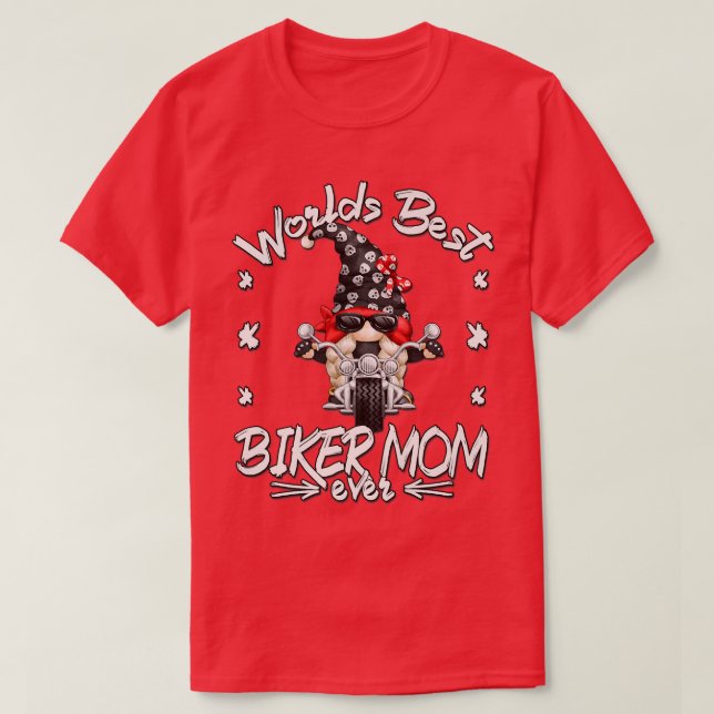 Mama für Oma Biker T-Shirt (Design vorne)