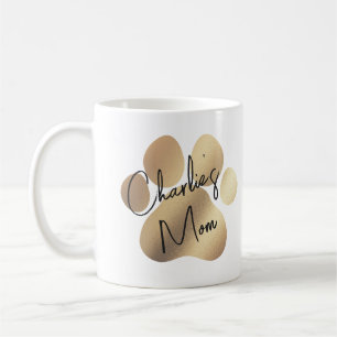 Mama für Paw Dog benutzerdefinierte Tasse