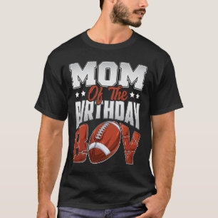 Mama Fußball Geburtstag Junge Familie Baller Gebur T-Shirt