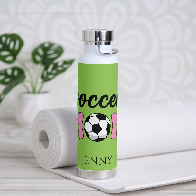Mama Fußball - Muttertag persönlich Trinkflasche (Yoga)