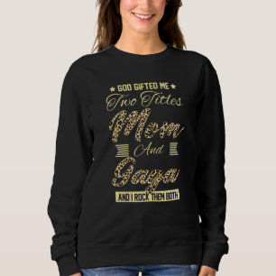 Mama Gaga Melanin Leopa Sweatshirt