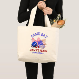 Mama-GAME-TAG MAMA'S BEREIT Jumbo Stoffbeutel