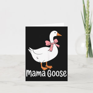 Mama Gans süße Vogel Liebhaberin Mutter Muttertag Karte