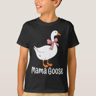 Mama Gans süße Vogel Liebhaberin Mutter Muttertag T-Shirt