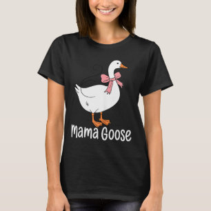 Mama Gans süße Vogel Liebhaberin Mutter Muttertag T-Shirt