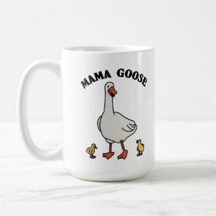 Mama-Gans-Tasse, süße Muttertags-Keramiktasse, Mam Kaffeetasse