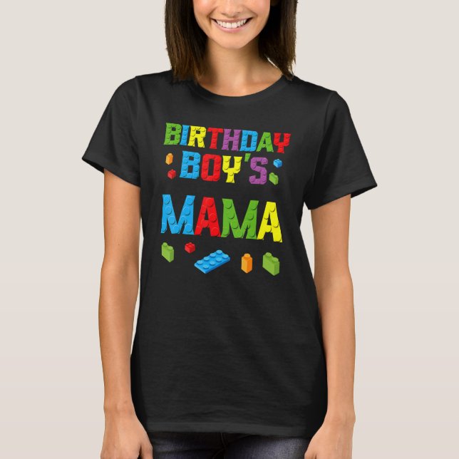 Mama Gebäude Bricks von Meisterbauer T-Shirt (Vorderseite)