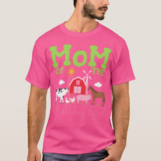 Mama Geburtstag Bauernhoftiere Musik Geschenk T-Shirt