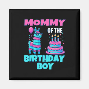 Mama Geburtstag Junge Lama Pinata Party Familie Ma Magnet