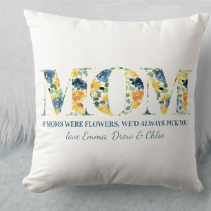 Mama Gedicht bei Blume - Blumenbriefe Kissen