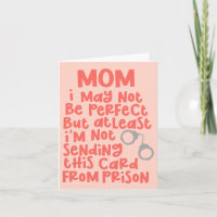 Mama Gefängnis Muttertag Geburtstag