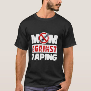 Mama gegen glänzende, antiviolettes Motte T-Shirt