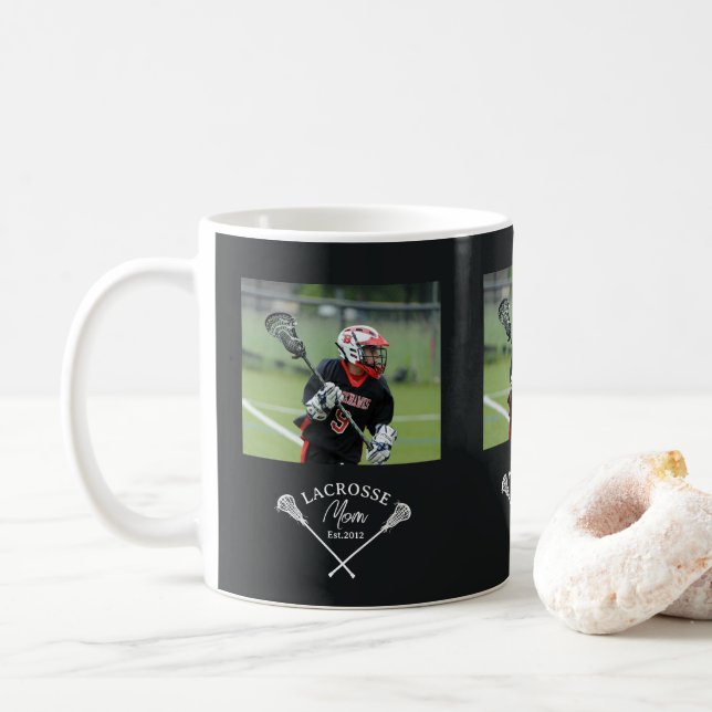 Mama Gegr. Fotogeschenk Kaffeetasse (Mit Donut)