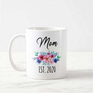 Mama gegründet 2020 Tasse, Tasse, Funny Coffee Tas Kaffeetasse