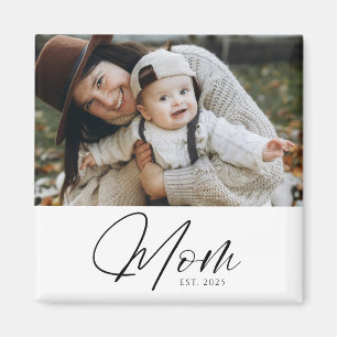 Mama gegründet Foto-Geschenkmagnet Magnet
