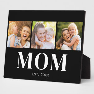 Mama Gegründet Jahr 3 Foto Modern Minimal Fotoplatte