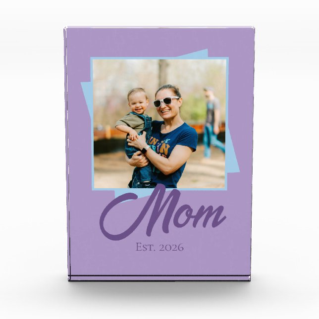 Mama Gegründet Jahr mit Foto (Vorderseite)