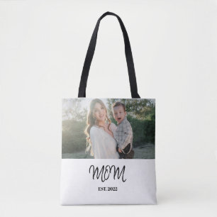 Mama gegründet, Tote Bag mit Foto 
