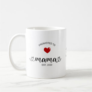 Mama gegründet zur Mom befördert Kaffeetasse