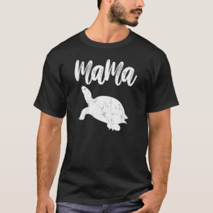 Mama GEMALTE SCHILDKRÖTE Vintage Geschenkideen für T-Shirt