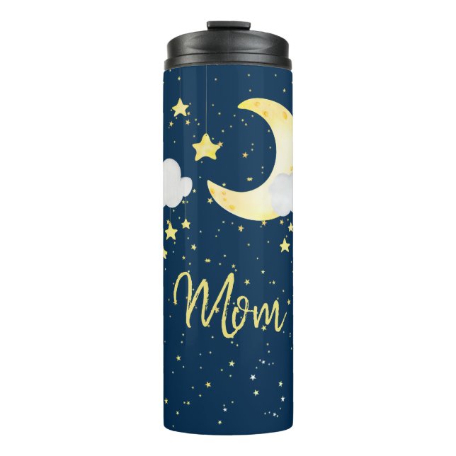 Mama Gender-Neutral Twinkle Twinkle Little Star Thermosbecher (Vorderseite)