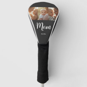 Mama Geschätztes Jahr Moderne Bold Schrift 3 Foto Golf Headcover