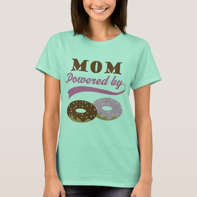 Mama Geschenk (Donuts) T-Shirt (Vorderseite)