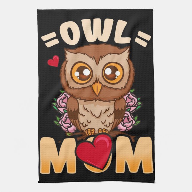 Mama | Geschenk für die Mama des Eigners Geschirrtuch (Vertikal)