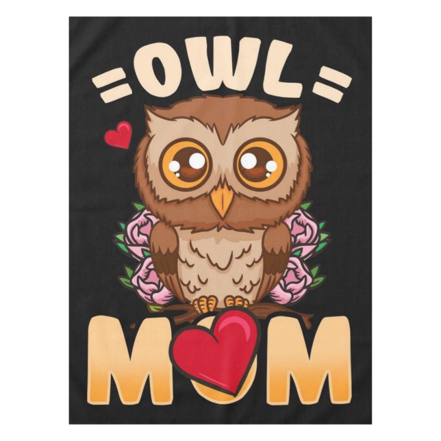 Mama | Geschenk für die Mama des Eigners Tischdecke (Vorderseite)