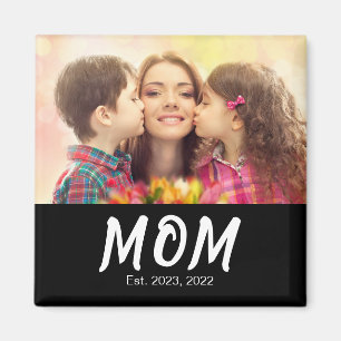 Mama Geschenk mit Foto Magnet