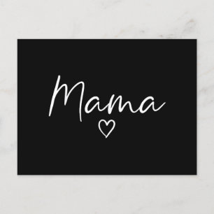 Mama-Geschenke für Frauen Herzmüttertag Feiertagspostkarte