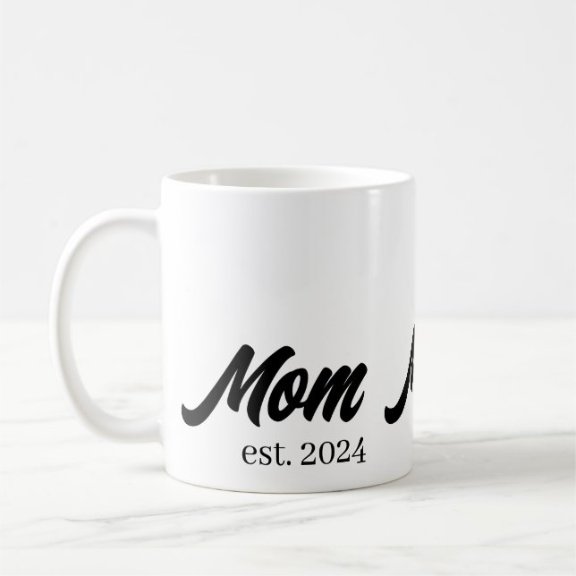 Mama: Geschenke für Junge Mütter Kaffeetasse (Links)